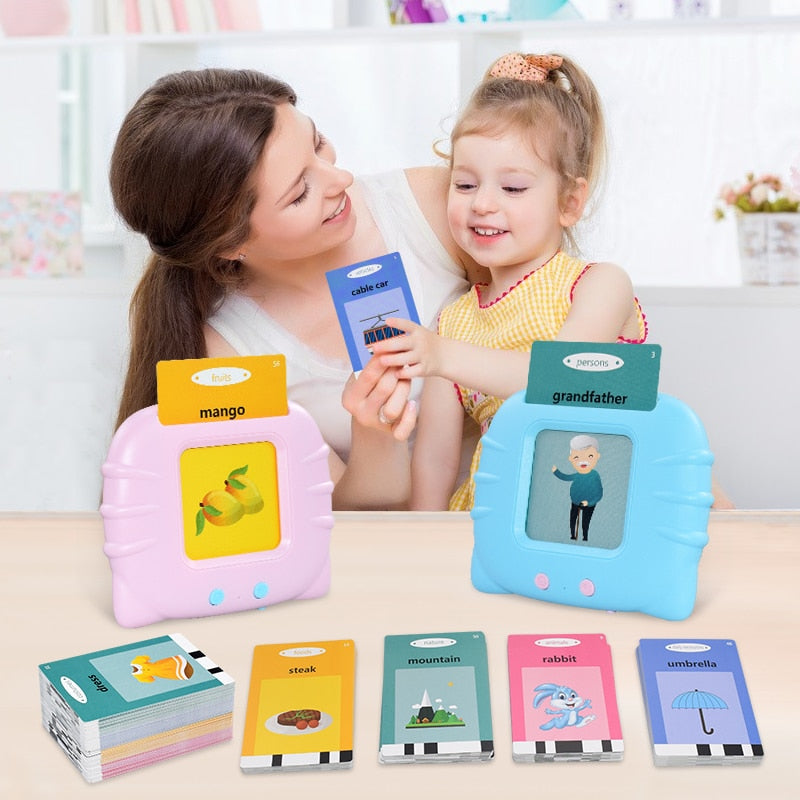 Flash Card Reader - Educational Montessori development Toy