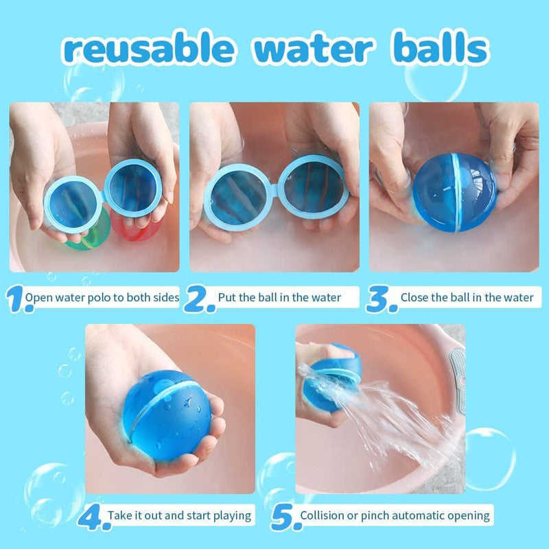 Reusable Magnetic Water Balloons