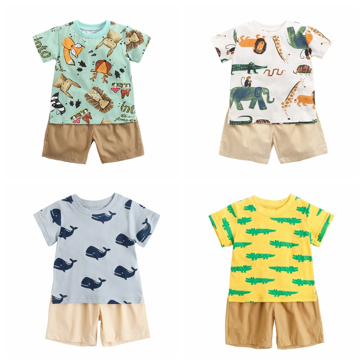 Boys Summer Clothing Set