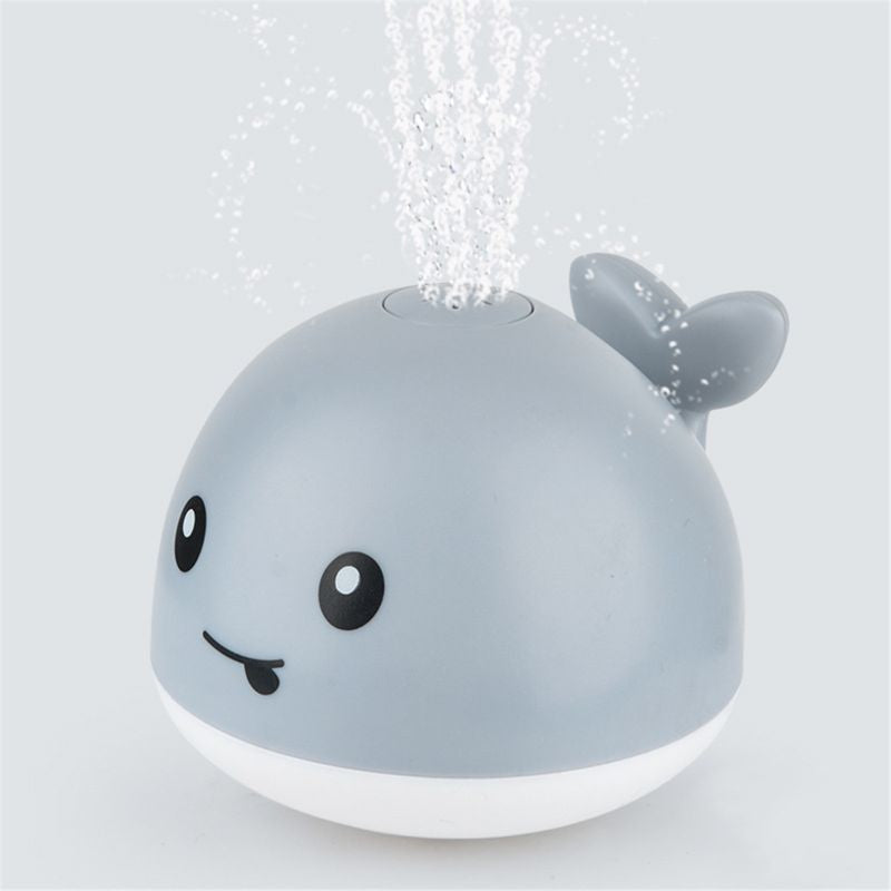 Light Up, Water Sprinkler Whale bath toy