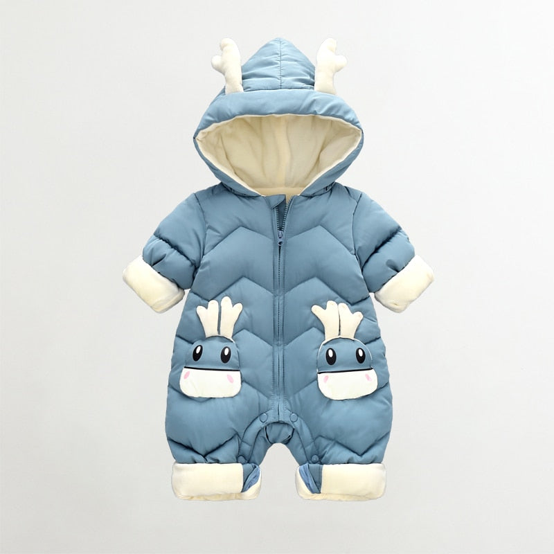 Winter Snowsuit Thick Overalls