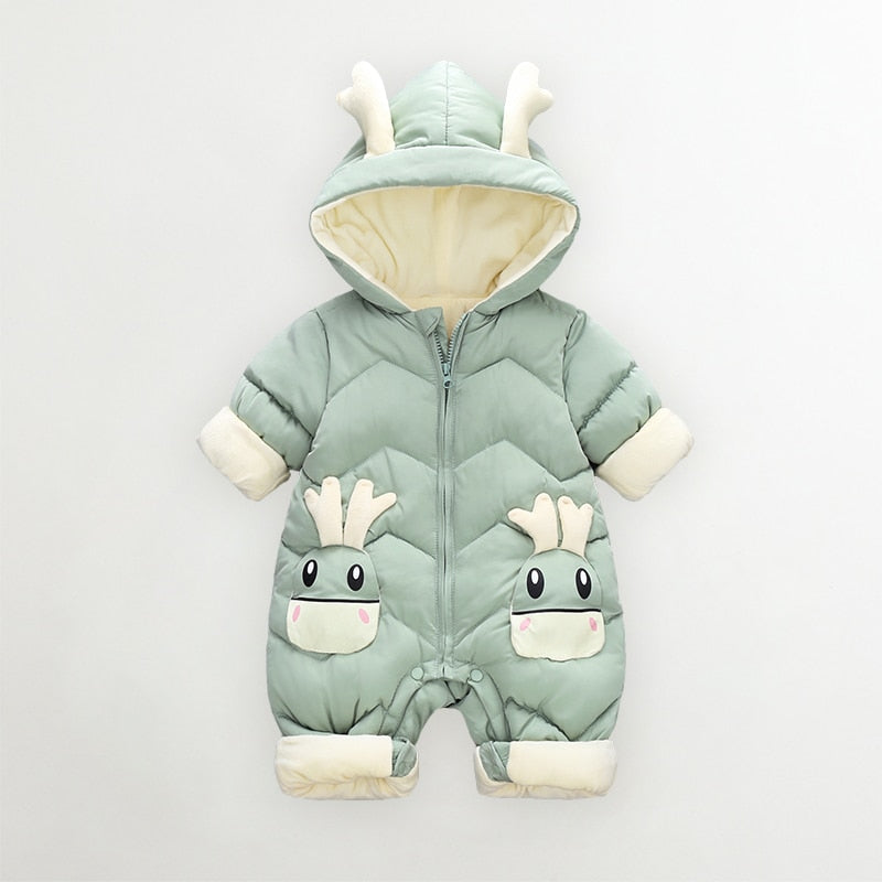 Winter Snowsuit Thick Overalls