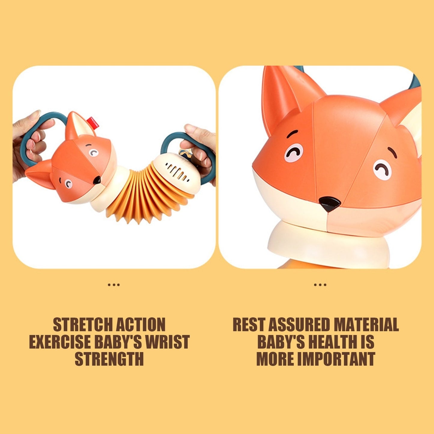 Fox Accordion Music Toy