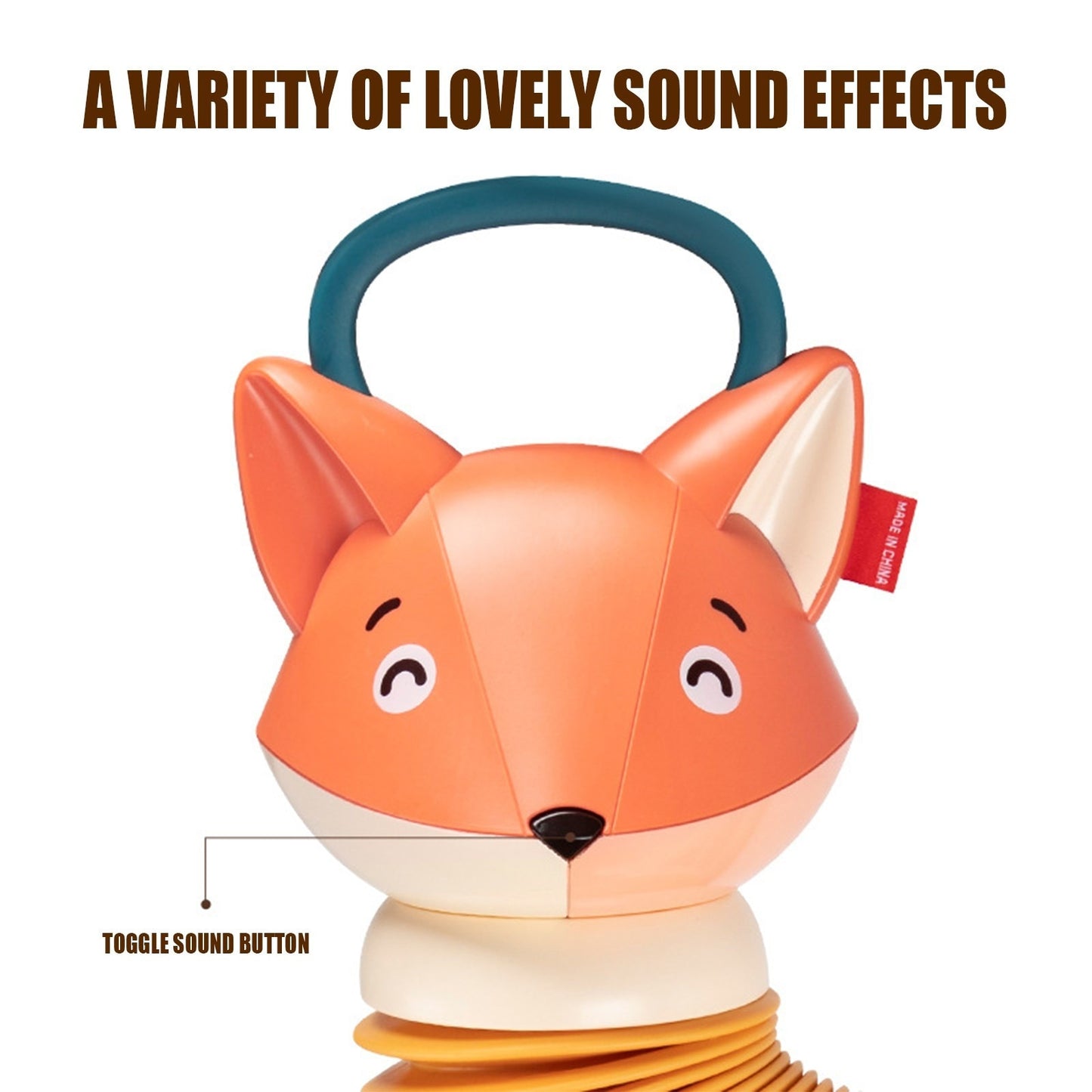 Fox Accordion Music Toy