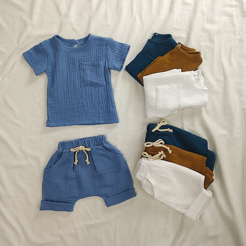 Casual Top and Shorts set