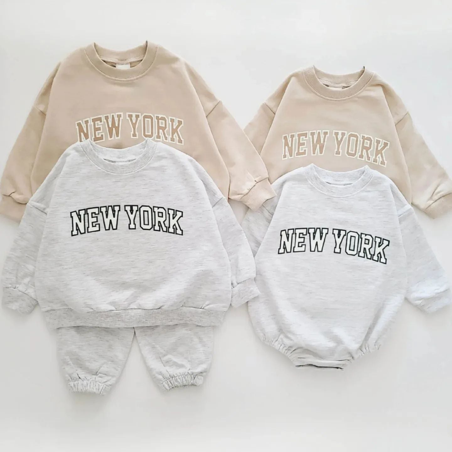 Unisex New York Sweatshirt and Jogger Set