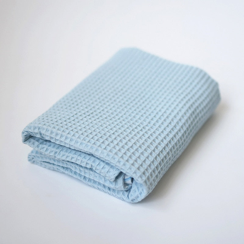 Newborn Waffle Knitted Blanket