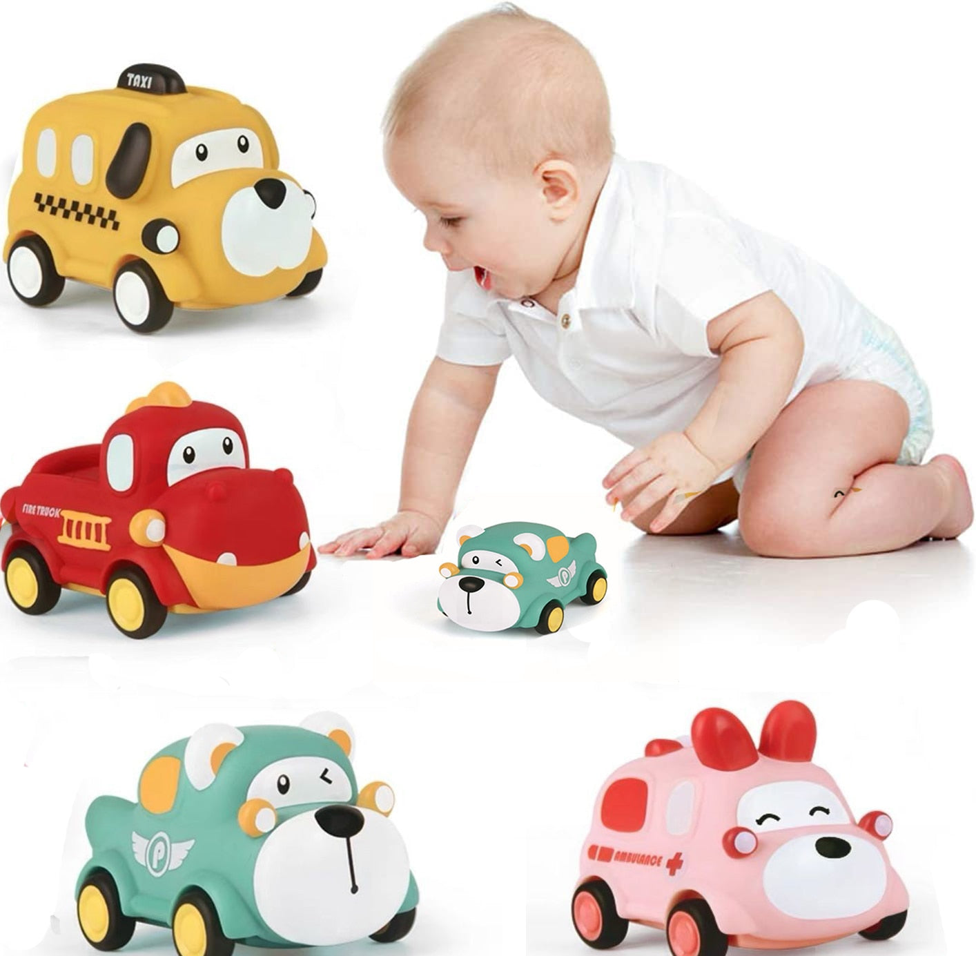 Baby Pull Back Car Toys