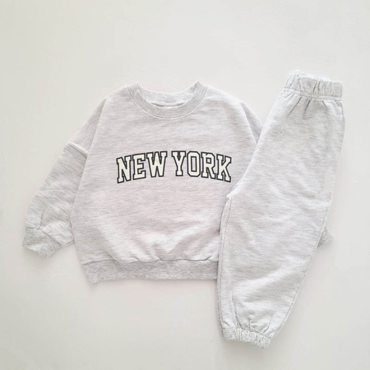 Unisex New York Sweatshirt and Jogger Set